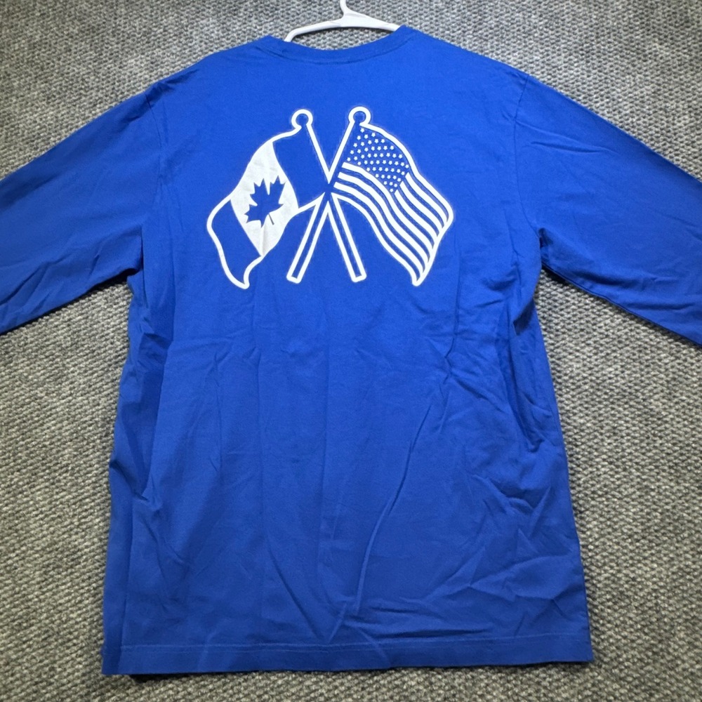 OVO x NHL New York Rangers Long Sleeve T-Shirt Blue Small NWT 4038-005-02 - Picture 4 of 4